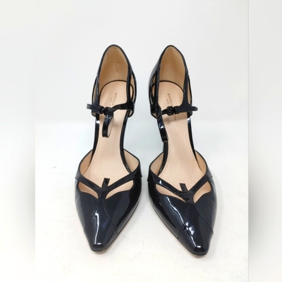 Bottega Veneta Black Patent Heel Size 37 - Picture 5 of 11